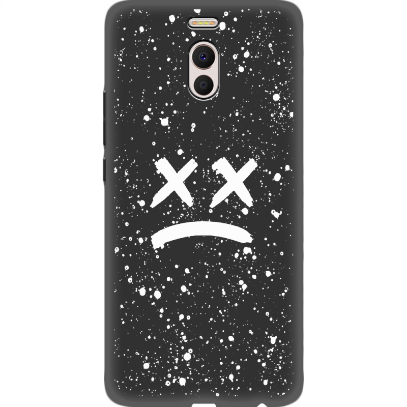 Черный чехол Uprint Meizu M6 Note Sad Way
