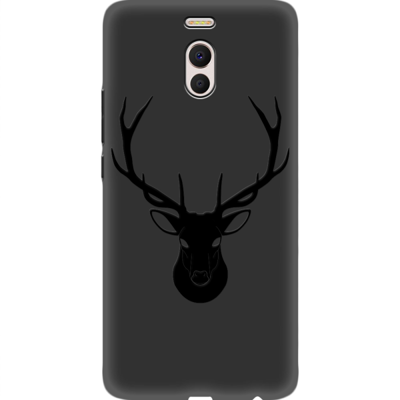 Черный чехол Uprint Meizu M6 Note Deer