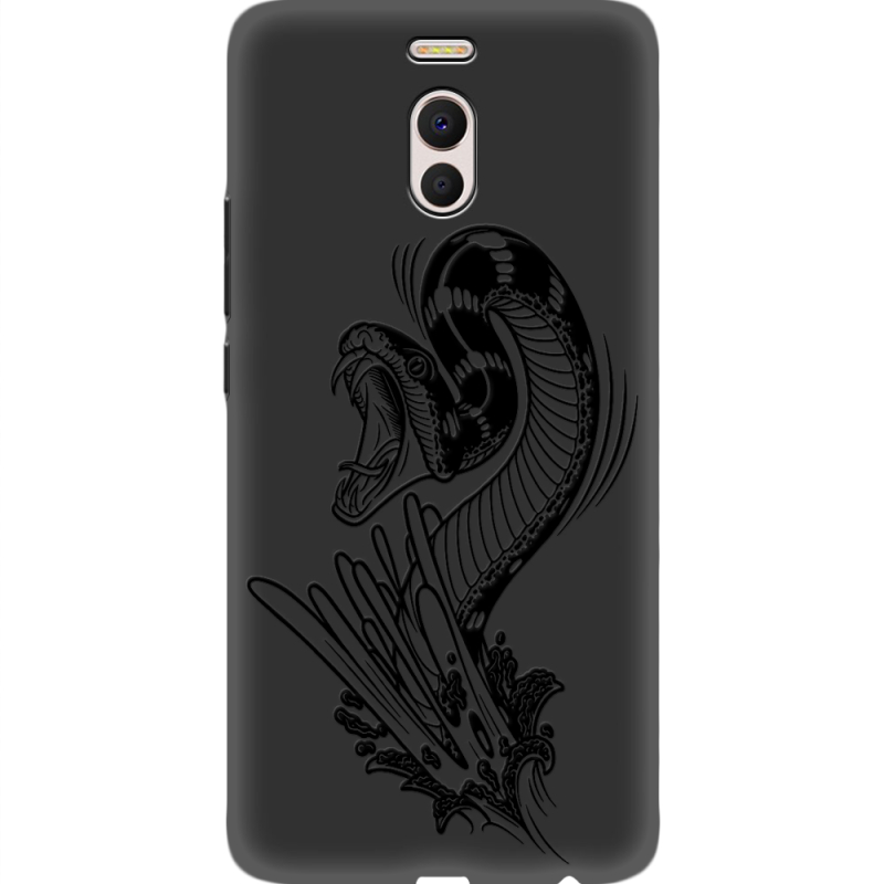 Черный чехол Uprint Meizu M6 Note Snake