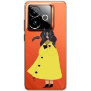 Прозорий чохол BoxFace Realme GT 7 5G Just a Girl