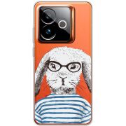 Прозорий чохол BoxFace Realme GT 7 5G MR. Rabbit