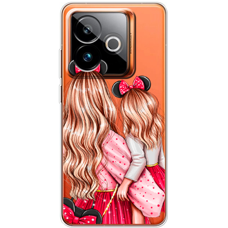 Прозорий чохол BoxFace Realme GT 7 5G Mouse Girls
