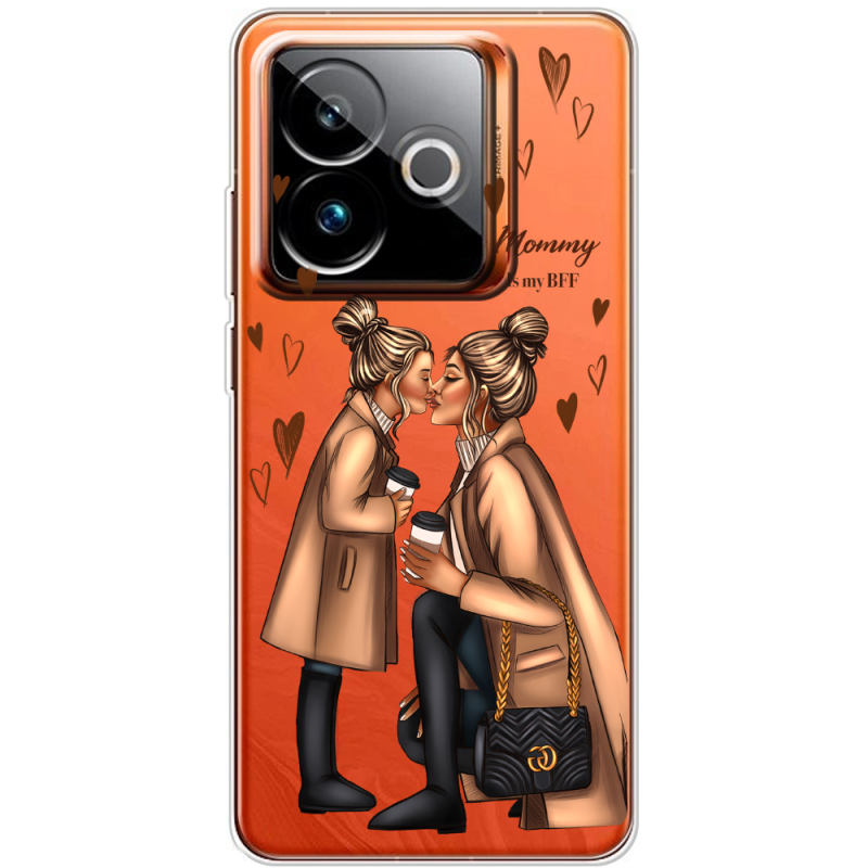 Прозорий чохол BoxFace Realme GT 7 5G Mommy Is My BFF