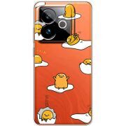 Прозорий чохол BoxFace Realme GT 7 5G Gudetama
