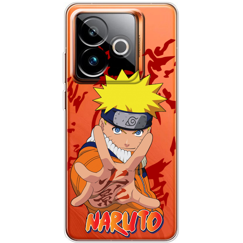 Прозорий чохол BoxFace Realme GT 7 5G Naruto