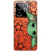 Прозорий чохол BoxFace Realme GT 7 5G Baby Yoda