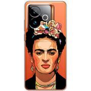 Прозорий чохол BoxFace Realme GT 7 5G Фрида Кало