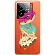 Прозорий чохол BoxFace Realme GT 7 5G Donuts