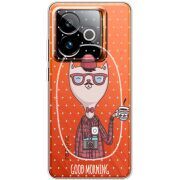 Прозорий чохол BoxFace Realme GT 7 5G Good Morning