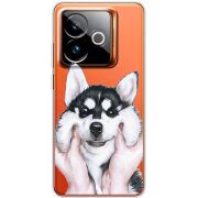 Прозорий чохол BoxFace Realme GT 7 5G Husky