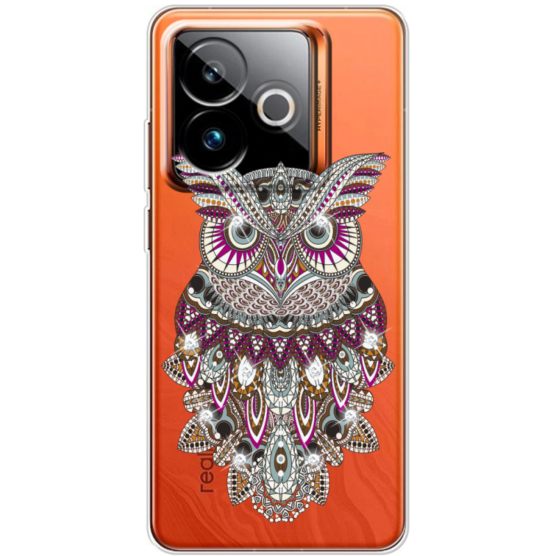 Чохол зі стразами Realme GT 7 5G Owl