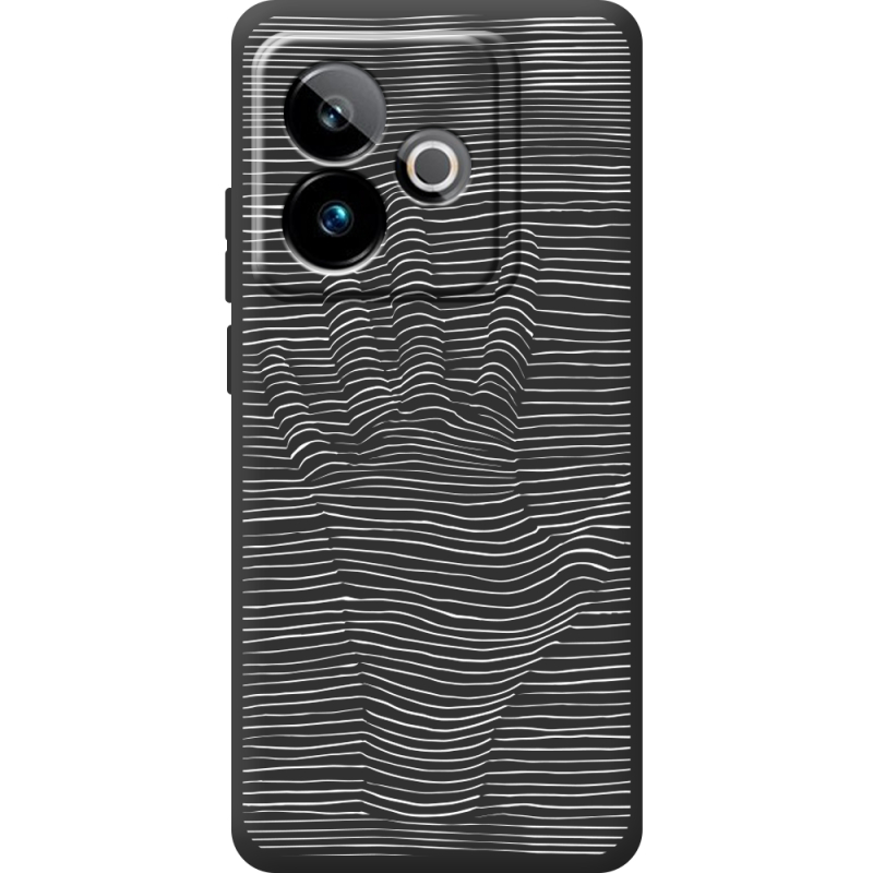 Чорний чохол BoxFace Realme GT 7 5G Optical Hand