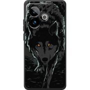 Чорний чохол BoxFace Realme GT 7 5G Wolf