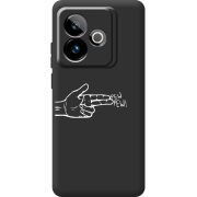 Чорний чохол BoxFace Realme GT 7 5G Pew Pew