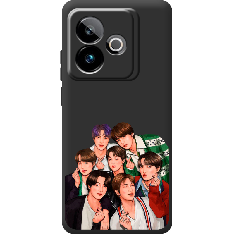 Чорний чохол BoxFace Realme GT 7 5G BTS