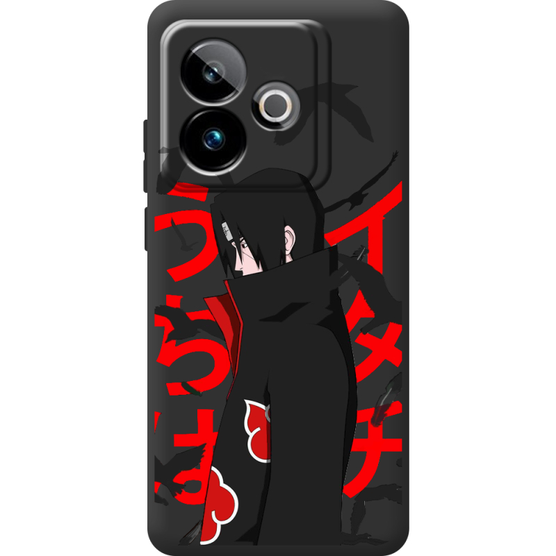 Чорний чохол BoxFace Realme GT 7 5G Учиха Итачи