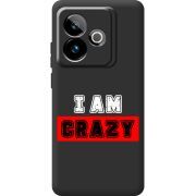 Чорний чохол BoxFace Realme GT 7 5G I'm Crazy