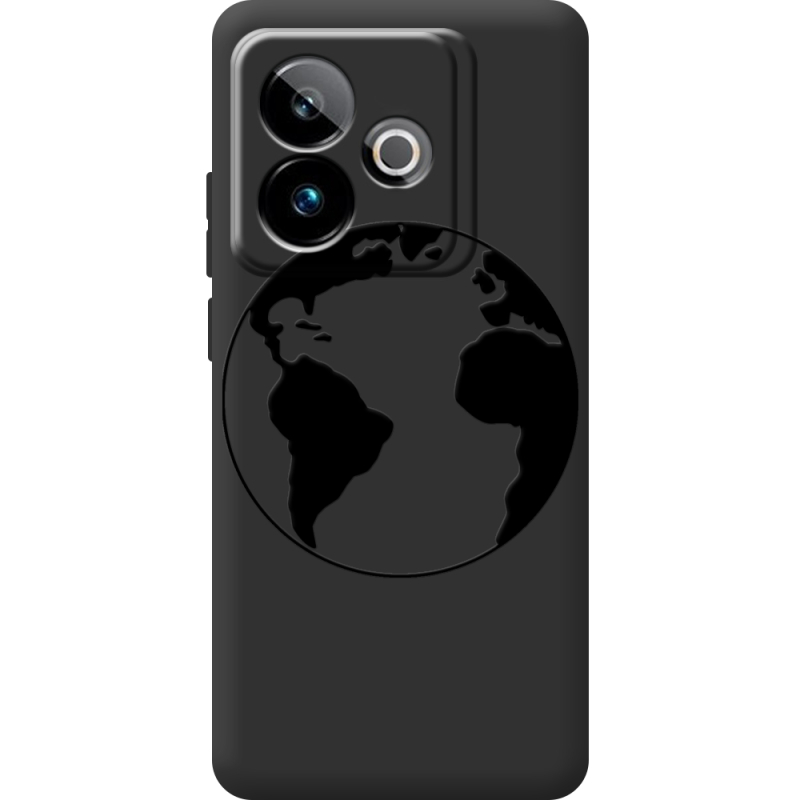 Чорний чохол BoxFace Realme GT 7 5G Earth