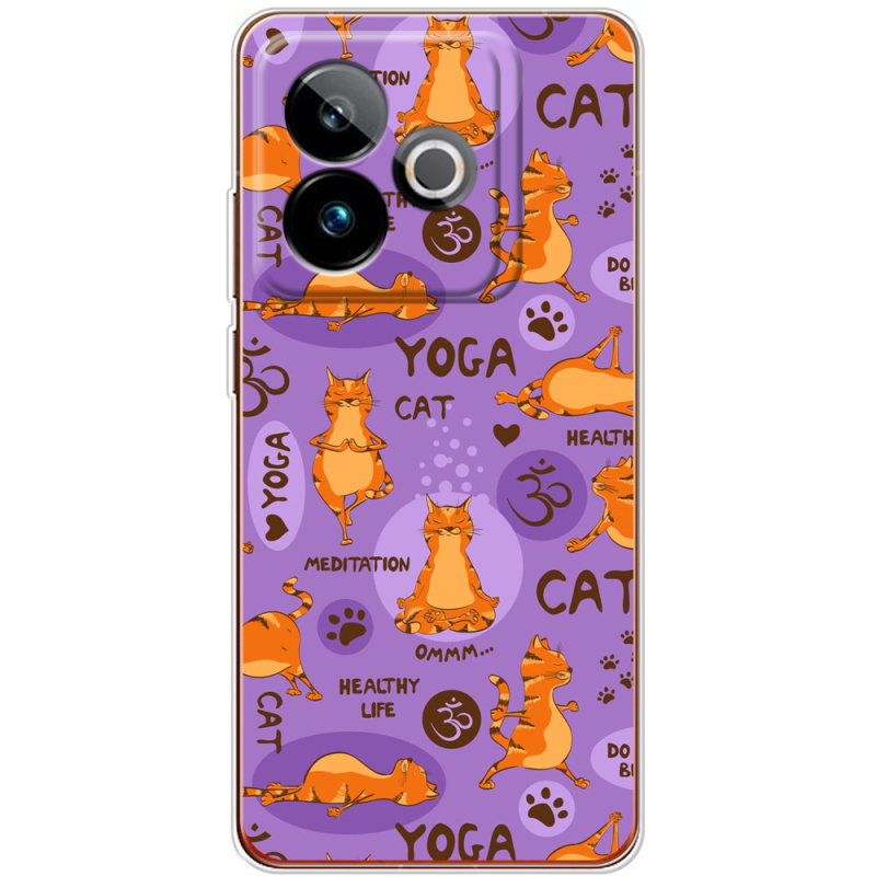 Чохол BoxFace Realme GT 7T 5G Yoga Cat