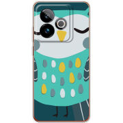 Чохол BoxFace Realme GT 7T 5G Green Owl