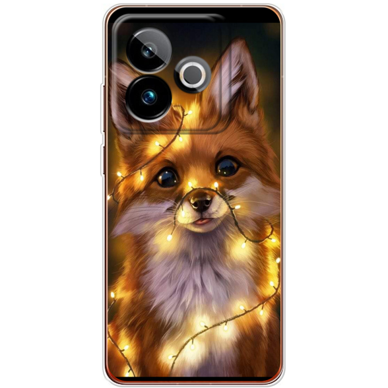 Чохол BoxFace Realme GT 7T 5G Різдвяна лисичка