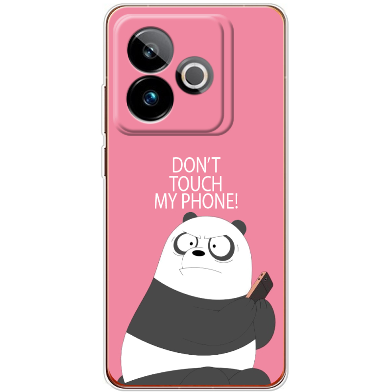 Чохол BoxFace Realme GT 7T 5G Dont Touch My Phone Panda