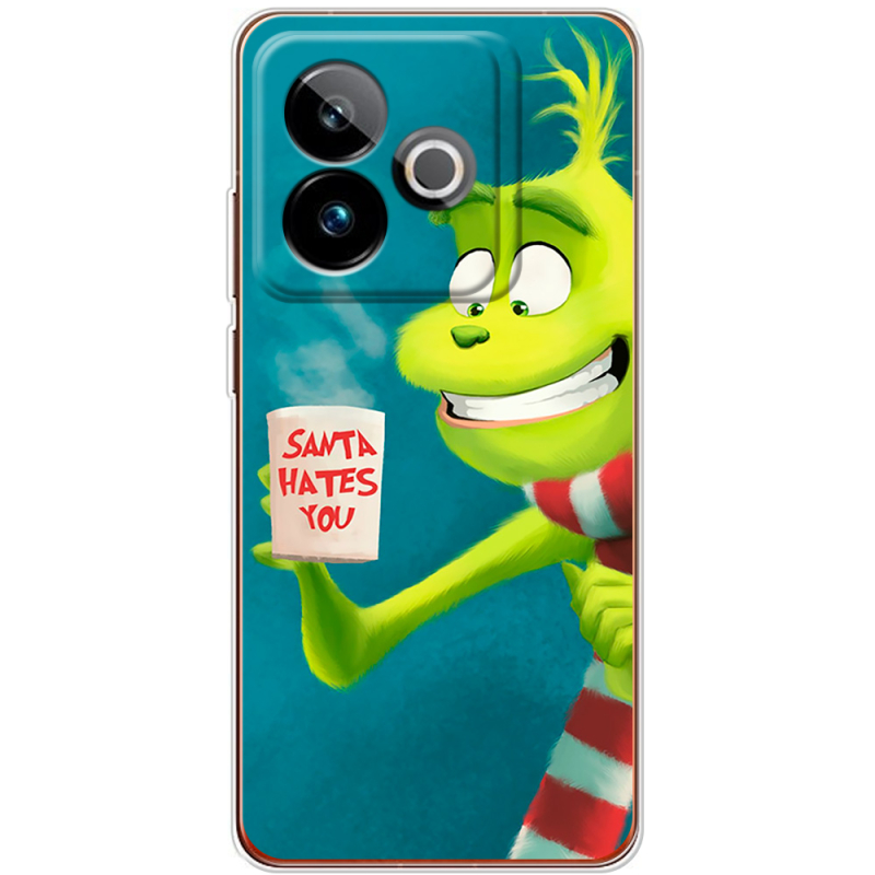 Чохол BoxFace Realme GT 7T 5G Santa Hates You