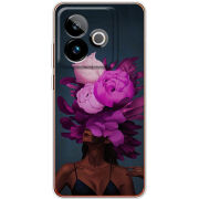 Чохол BoxFace Realme GT 7T 5G Exquisite Purple Flowers