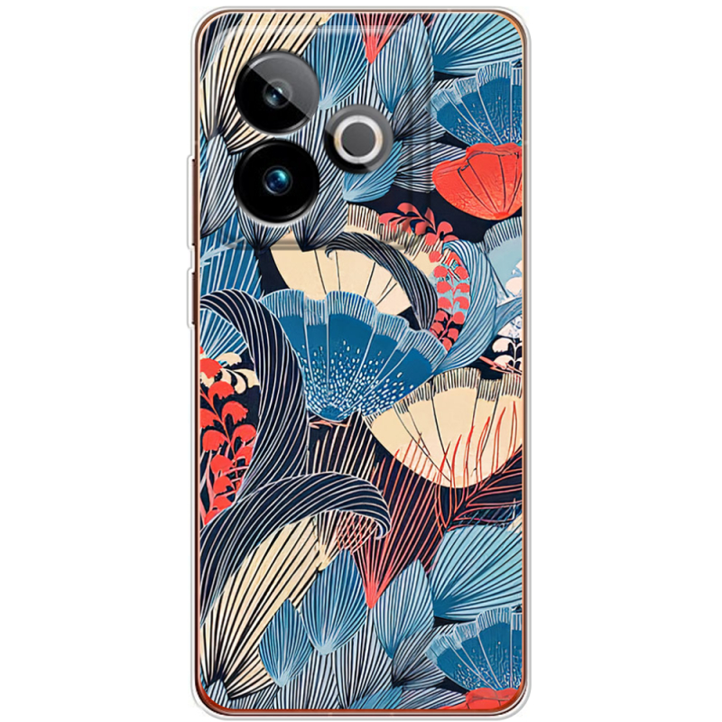 Чохол BoxFace Realme GT 7T 5G Blue Herb