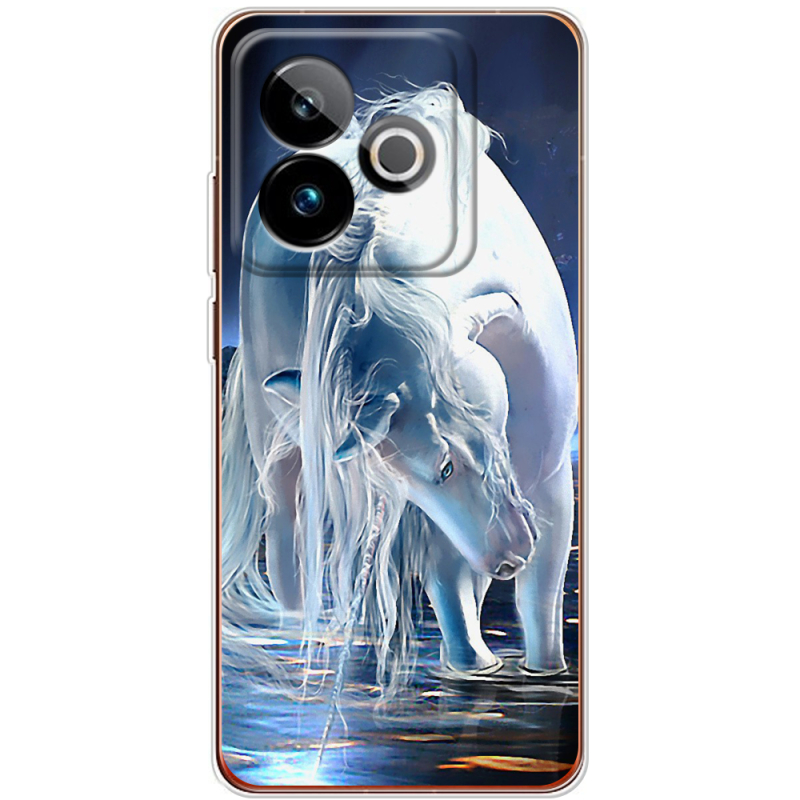Чохол BoxFace Realme GT 7T 5G White Horse