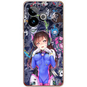 Чохол BoxFace Realme GT 7T 5G Overwatch D.VA