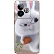 Чохол BoxFace Realme GT 7T 5G Rabbit Snowball
