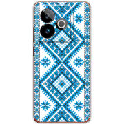 Чохол BoxFace Realme GT 7T 5G Блакитний Орнамент