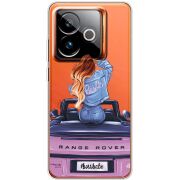 Прозорий чохол BoxFace Realme GT 7T 5G Boss Babe