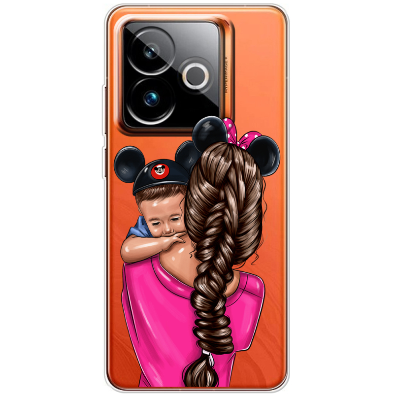 Прозорий чохол BoxFace Realme GT 7T 5G Mouse Mommy
