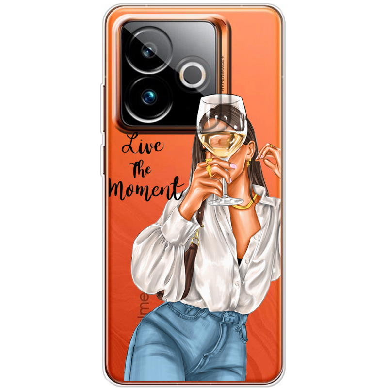 Прозорий чохол BoxFace Realme GT 7T 5G Live The Moment