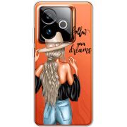 Прозорий чохол BoxFace Realme GT 7T 5G Follow Your Dreams