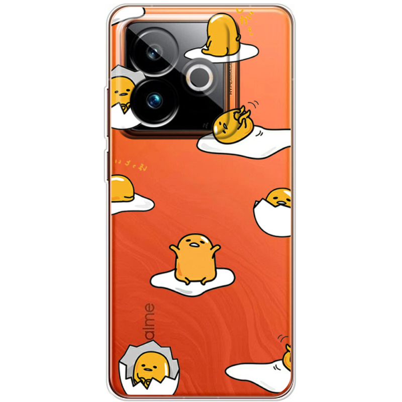 Прозорий чохол BoxFace Realme GT 7T 5G Gudetama