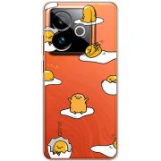 Прозорий чохол BoxFace Realme GT 7T 5G Gudetama