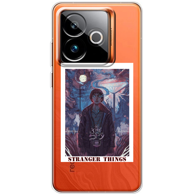Прозорий чохол BoxFace Realme GT 7T 5G Stranger Things