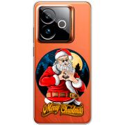 Прозорий чохол BoxFace Realme GT 7T 5G Cool Santa