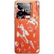Прозорий чохол BoxFace Realme GT 7T 5G Japanese Koi Fish