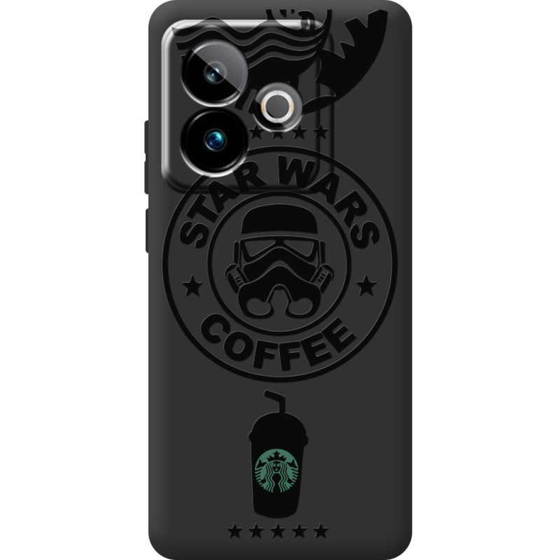 Чорний чохол BoxFace Realme GT 7T 5G Dark Coffee