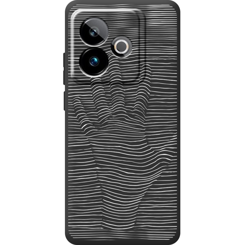 Чорний чохол BoxFace Realme GT 7T 5G Optical Hand