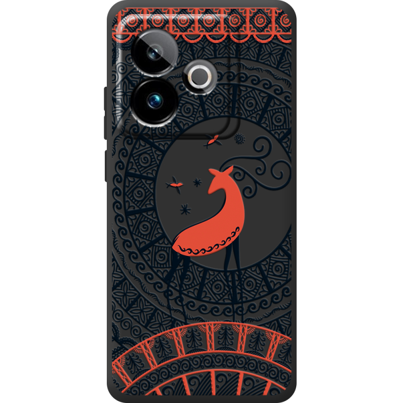 Чорний чохол BoxFace Realme GT 7T 5G Ornament