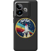 Чорний чохол BoxFace Realme GT 7T 5G NASA
