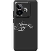 Чорний чохол BoxFace Realme GT 7T 5G Pew Pew