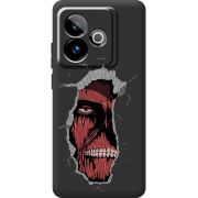 Чорний чохол BoxFace Realme GT 7T 5G Нападение на Титана