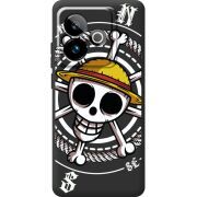 Чорний чохол BoxFace Realme GT 7T 5G One Piece Компас