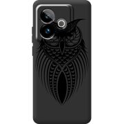 Чорний чохол BoxFace Realme GT 7T 5G Owl